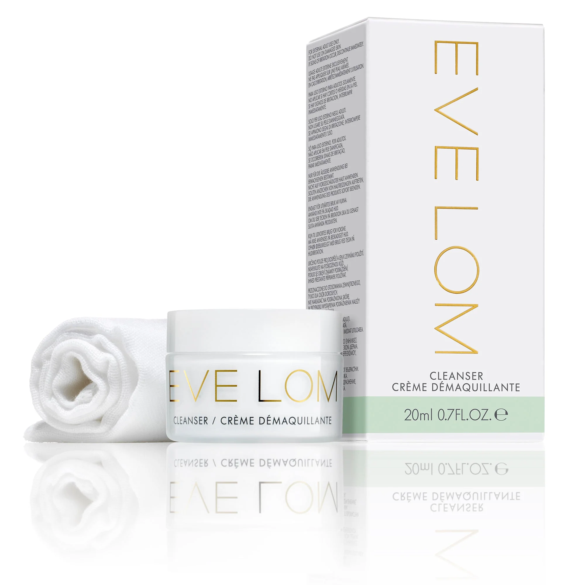 Cleanser Travel Size 20ml & 1/2 Muslin Cloth - Image 7